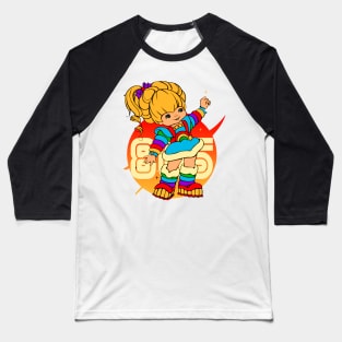 80s girl retro Baseball T-Shirt